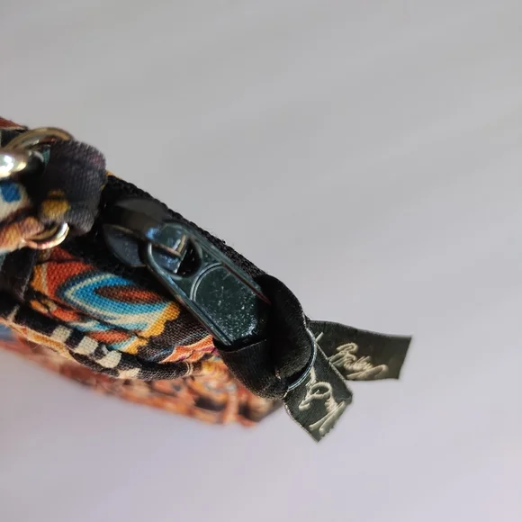 Vera Bradley Kensington Paisley & Floral Wristlet - Picture 7 of 13